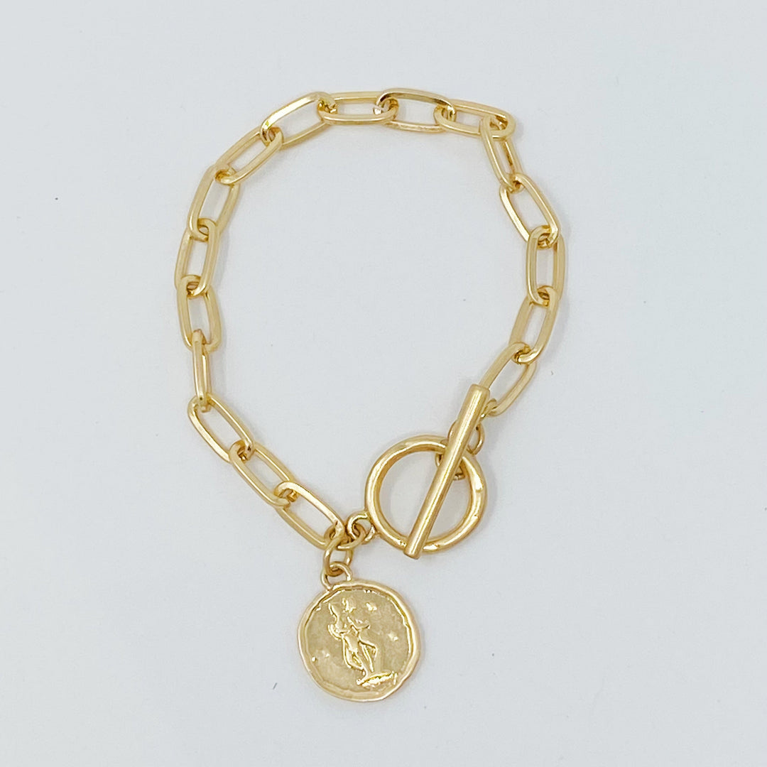 Zodiac Charm Chain Bracelet