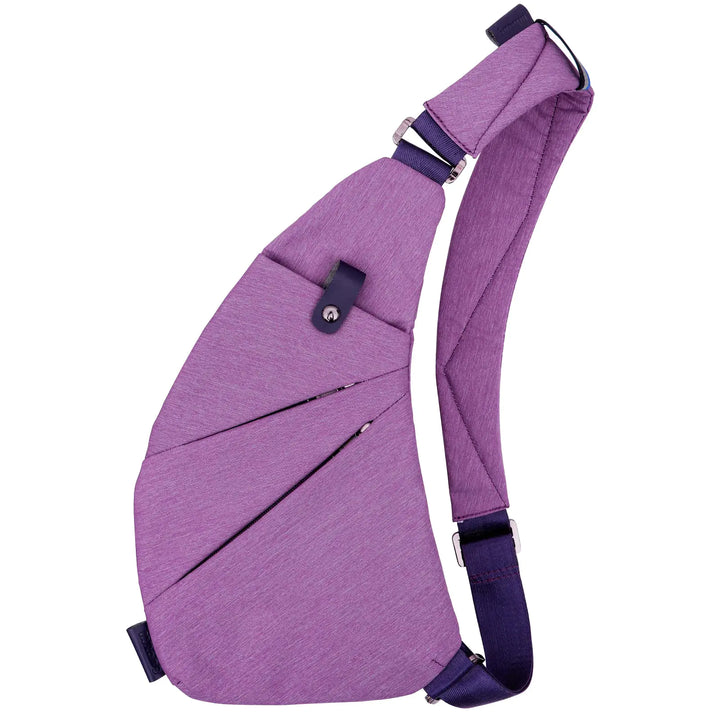 MRang Sling Crossbody Bag Travel Anti Theft Safe Bag for Men Women Waterproof
